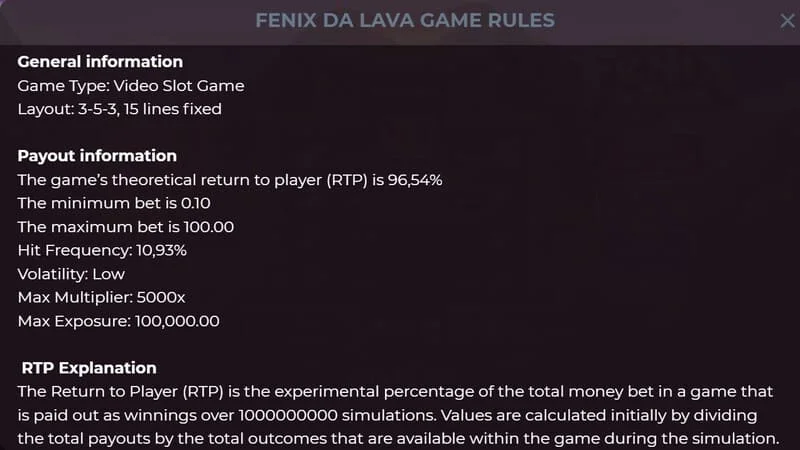 Fenix da Lava - фиксирани джакпоти Mini, Minor, Major и Grand